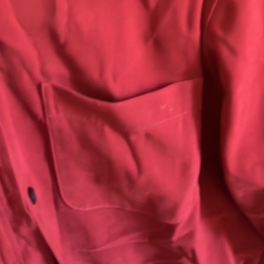 FINAL MARKDOWN Marsh landing heavyweight ultra suede blouse large - Picture 2 of 4